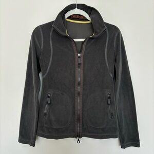 Frauenschuh Women's Gray Jacket full Double Zip Size S (6)